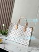 Copy L---V OnTheGo MM Handbag M24708 White Canvas (2)_th.jpg